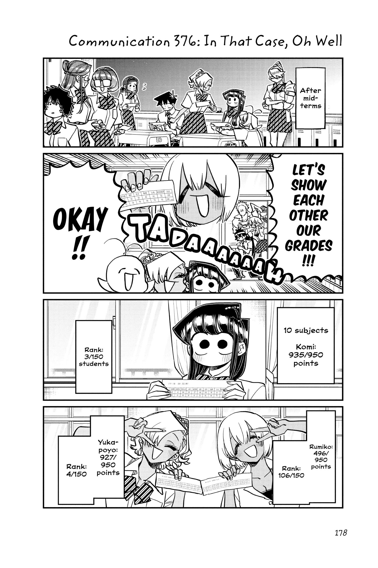 Komi Can’t Communicate, Chapter 376 image 1